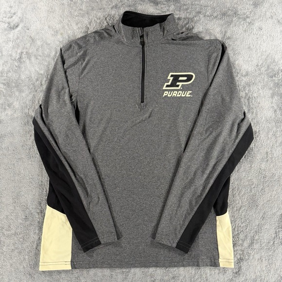 Colosseum Athletics Other - Colosseum Purdue Boilermakers Men's Small Quarter Zip Pullover Performance